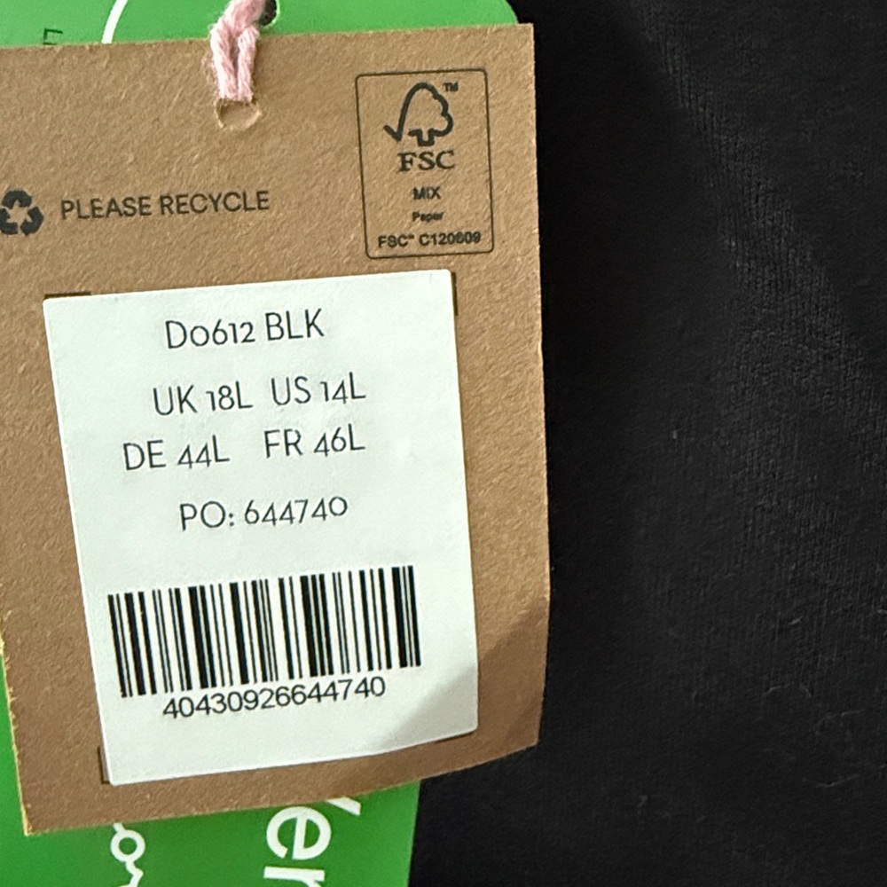 Boden Classic Black Midi Dress - Picture 3 of 7